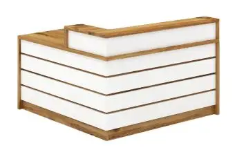 Mobilier Receptie RSN 07 colt stanga