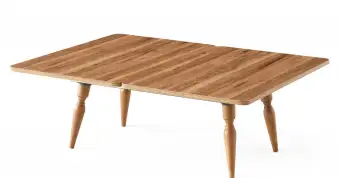Masuta de cafea extensibila multifunctionala Arda alba