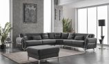 Set coltar extensibil cu taburet Royal