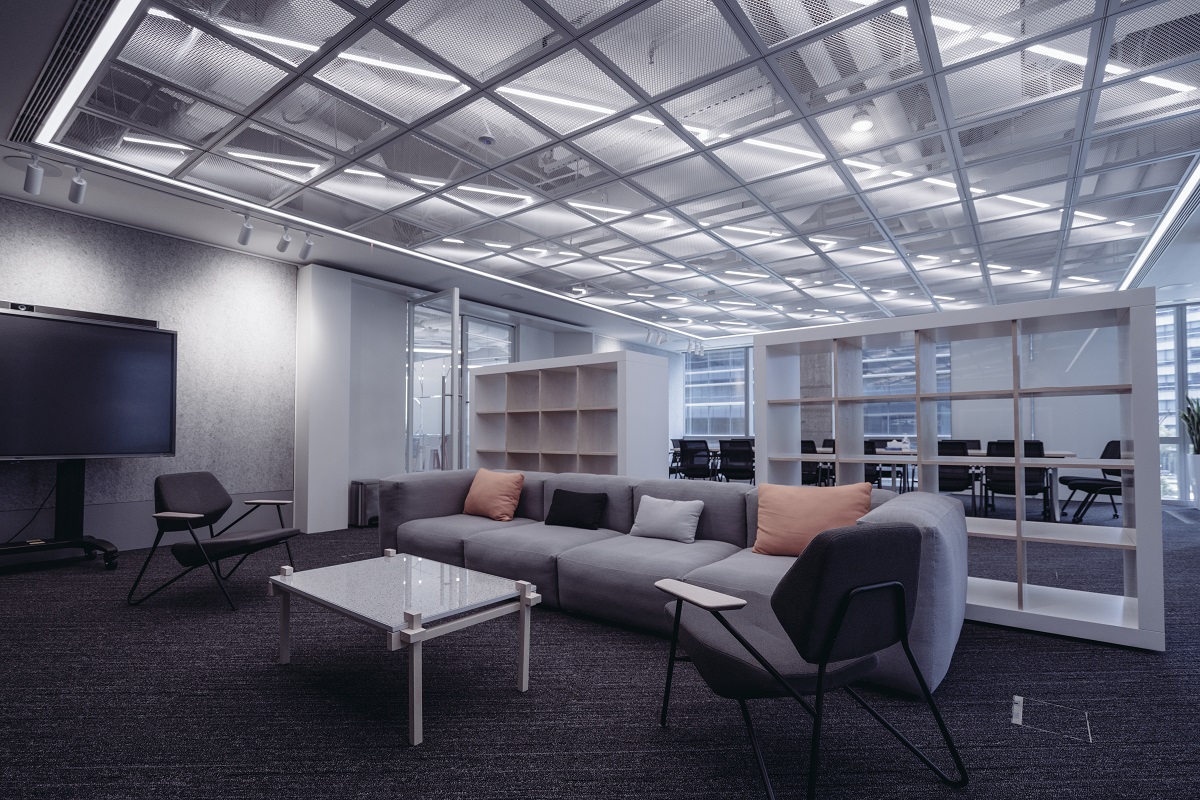 birou modern cu canapele